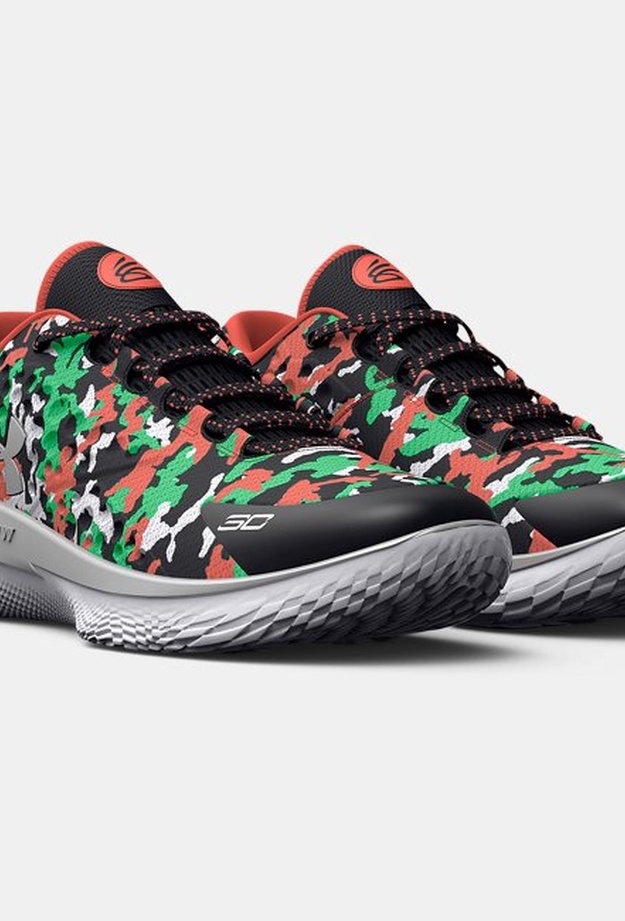 Unisex Curry 1 Low FloTro Basketbol Ayakkabısı Siyah