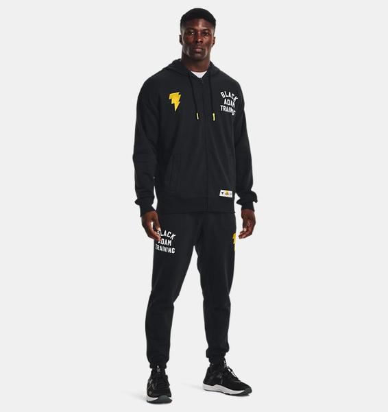 Siyah Erkek Project Rock Rival Fleece Black Adam  Eşofman Altı
