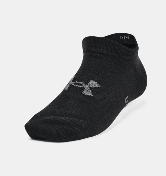 Siyah Çocuk UA Essential 6’lı Paket No Show Çorap