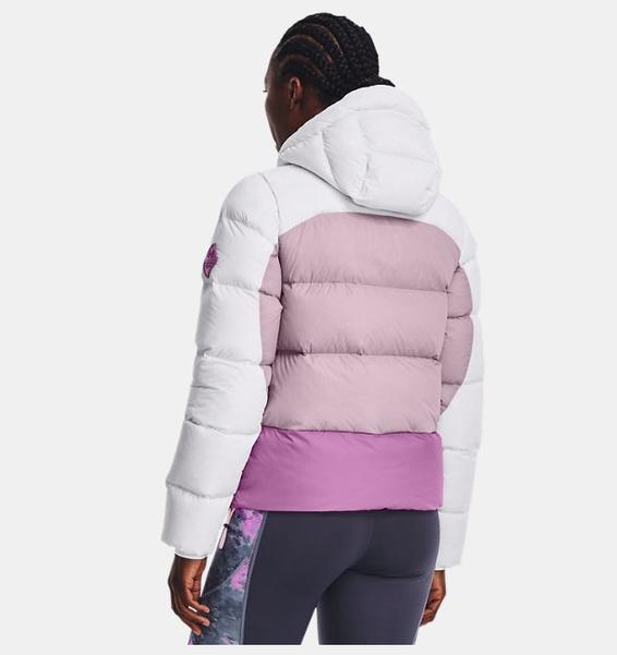 Beyaz Kadın UA Storm ColdGear® Infrared Down Blocked Mont