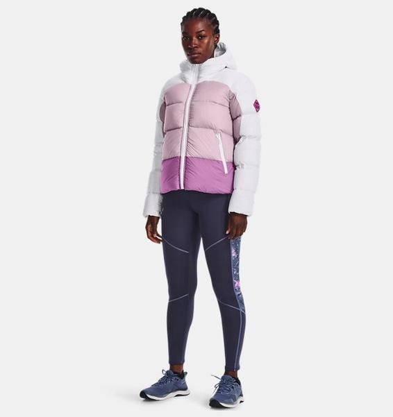 Beyaz Kadın UA Storm ColdGear® Infrared Down Blocked Mont