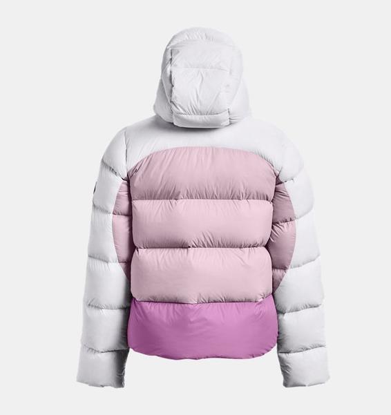 Beyaz Kadın UA Storm ColdGear® Infrared Down Blocked Mont