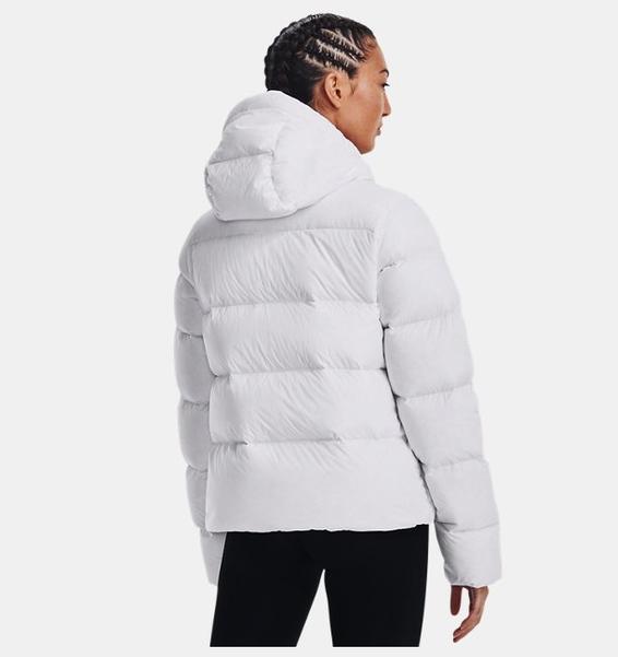 Beyaz Kadın UA Storm ColdGear® Infrared Down Mont