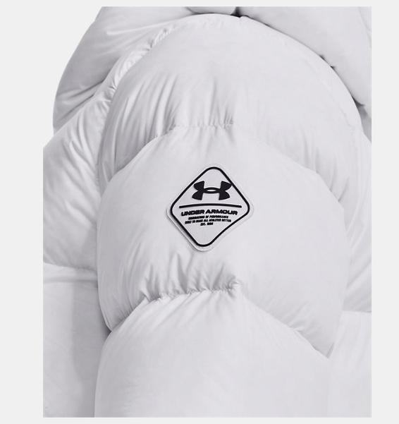 Beyaz Kadın UA Storm ColdGear® Infrared Down Mont
