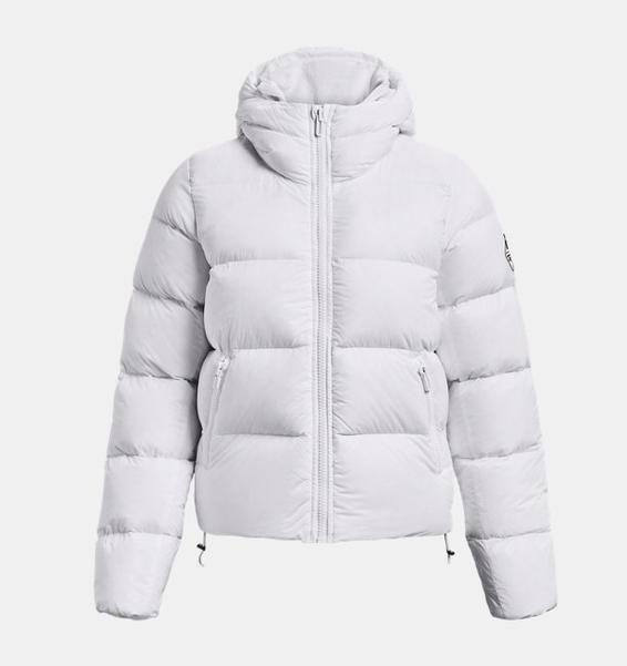 Beyaz Kadın UA Storm ColdGear® Infrared Down Mont