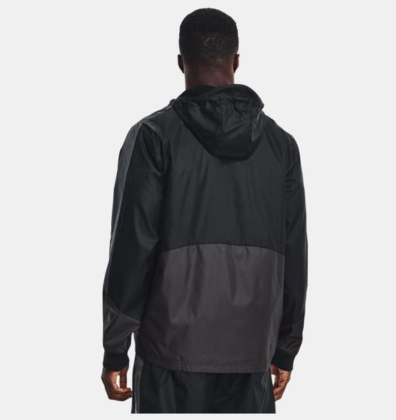 Siyah Erkek UA Legacy Windbreaker Mont