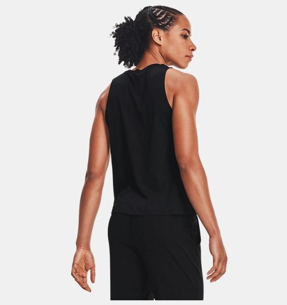 Siyah Kadın UA Repeat Muscle Atlet