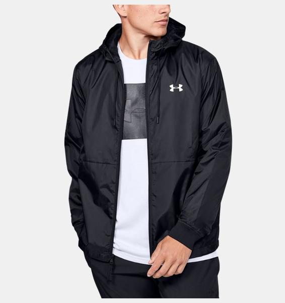 Siyah Erkek UA Legacy Windbreaker Mont