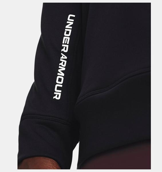 Siyah Erkek UA Armour Terry Kapüşonlu Üst