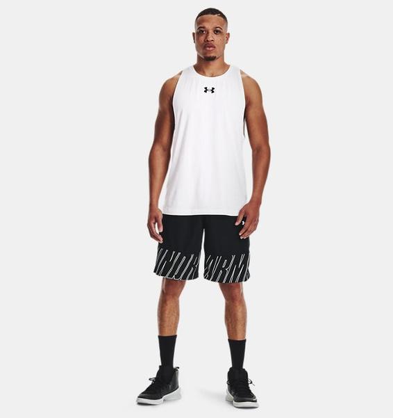 Siyah Erkek UA Baseline Speed 10" Şort