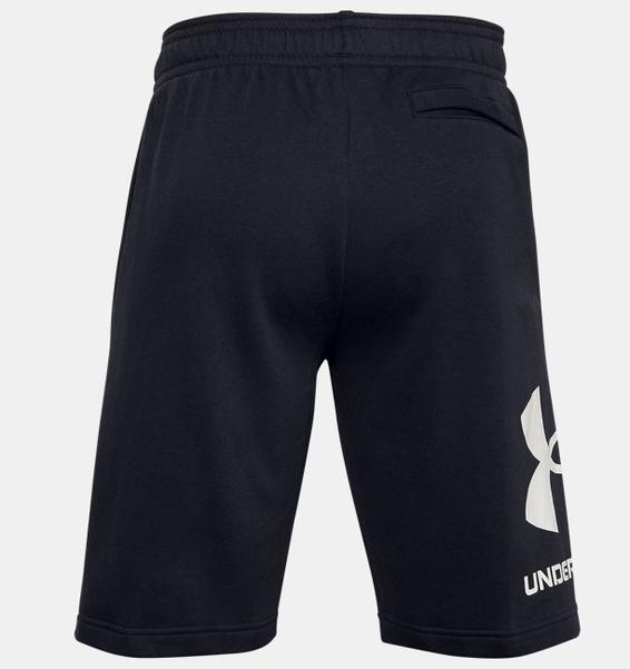 Siyah Erkek UA Rival Fleece Big Logo Şort