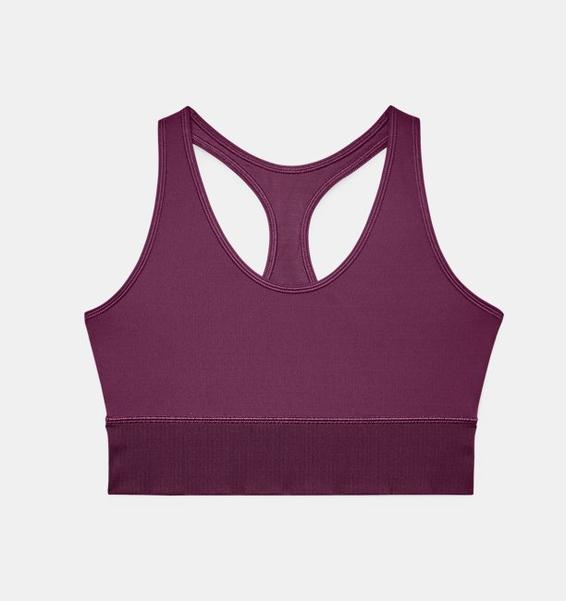 Mor Kadın UA RUSH™ Long Line Spor Sütyeni