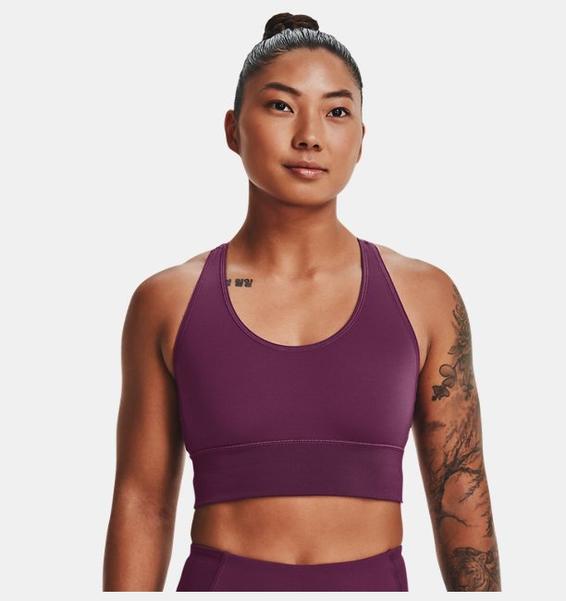 Mor Kadın UA RUSH™ Long Line Spor Sütyeni