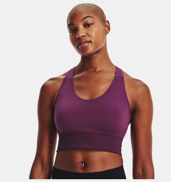 Mor Kadın UA RUSH™ Long Line Spor Sütyeni
