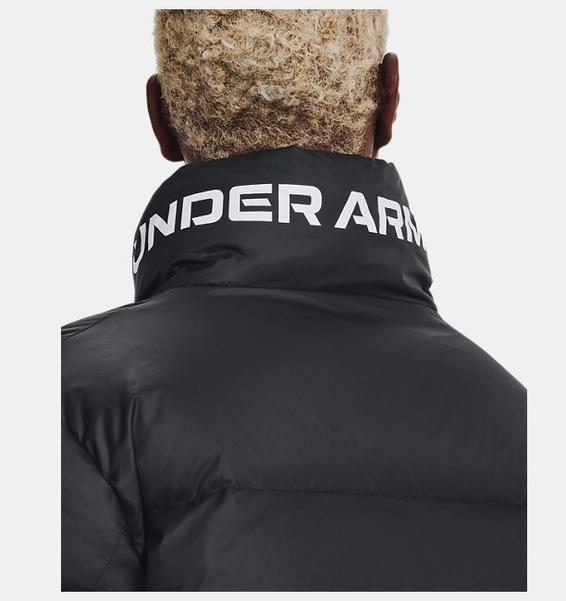 Siyah Kadın UA Armour Down Şişme Mont