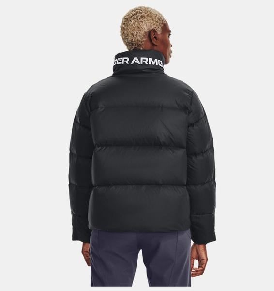 Siyah Kadın UA Armour Down Şişme Mont