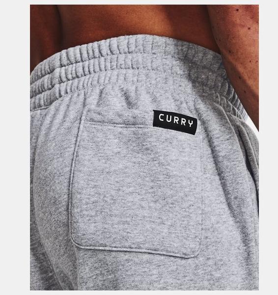 Gri Erkek Curry Fleece Eşofman Altı