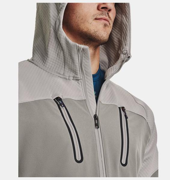 Gri Erkek UA Storm Swacket