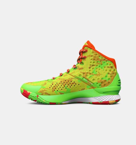 Yeşil Unisex Curry 1 Sour Patch Kids Basketbol Ayakkabısı