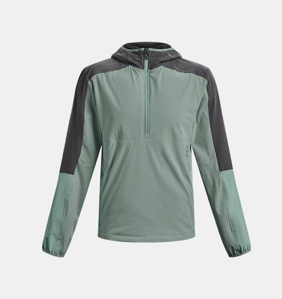 Yeşil Erkek UA Terrain Anorak Mont