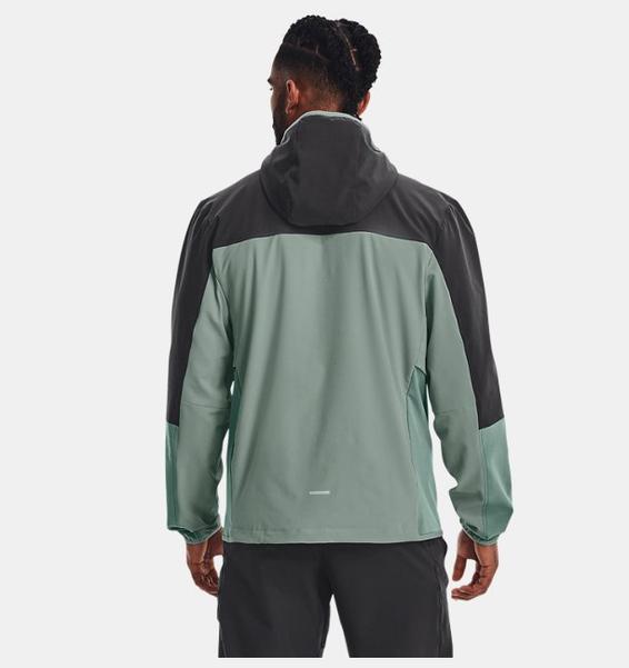 Yeşil Erkek UA Terrain Anorak Mont