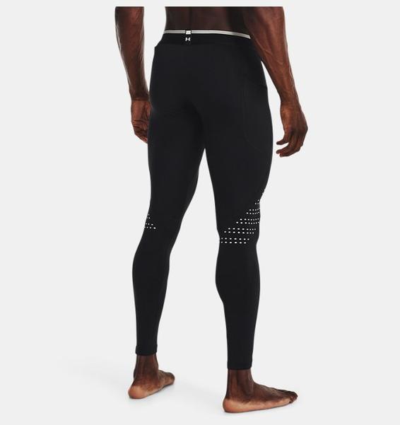 Siyah Erkek ColdGear® Armour Tayt