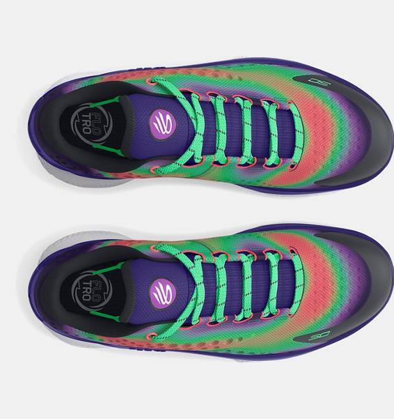 Siyah Unisex Curry 1 Low FloTro Basketbol Ayakkabısı