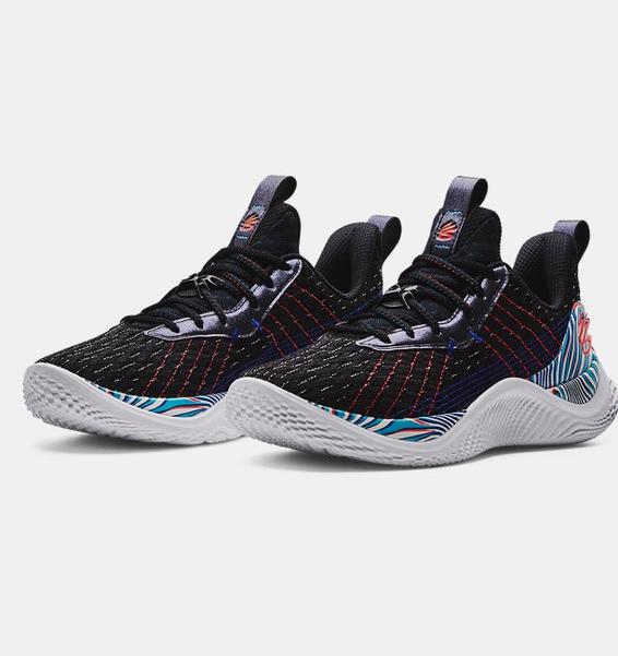 Siyah Unisex Curry Flow 10 'More Magic' Basketbol Ayakkabısı