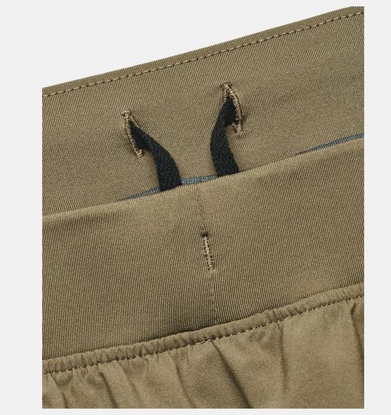 Haki Erkek UA Launch 7" Koşu Şortu