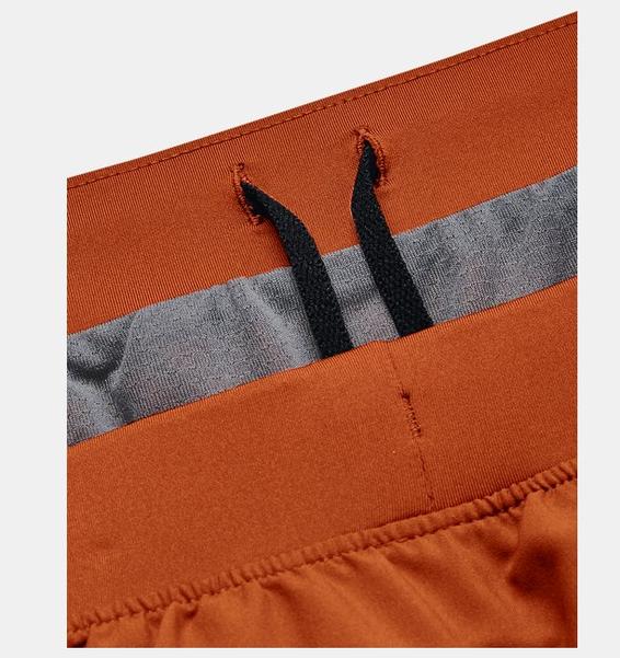 Turuncu Erkek UA Launch 7" Koşu Şortu