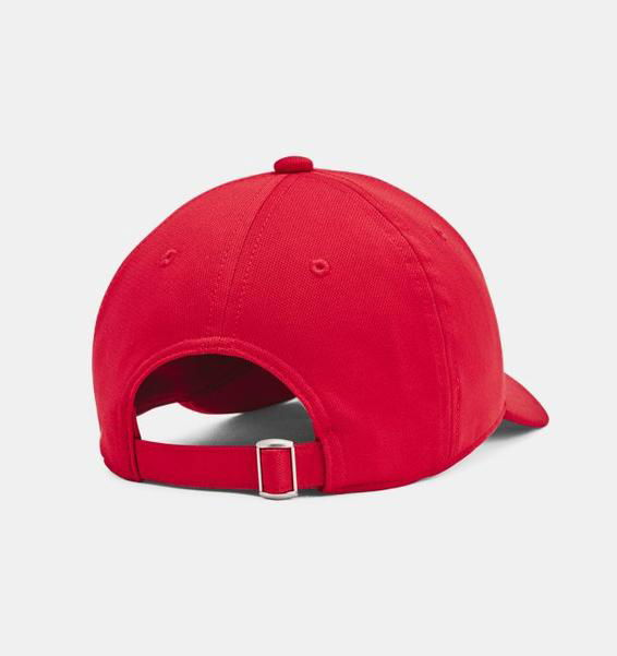 Kırmızı Erkek Çocuk UA Blitzing Ayarlanabilir Şapka