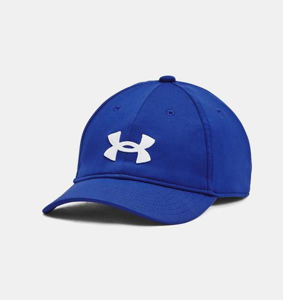 Mavi Erkek Çocuk UA Blitzing Ayarlanabilir Şapka