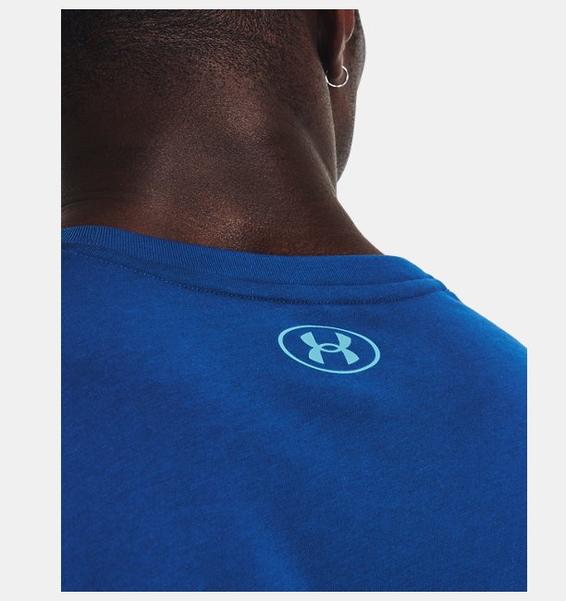 Mavi Erkek Project Rock Training Kısa Kollu