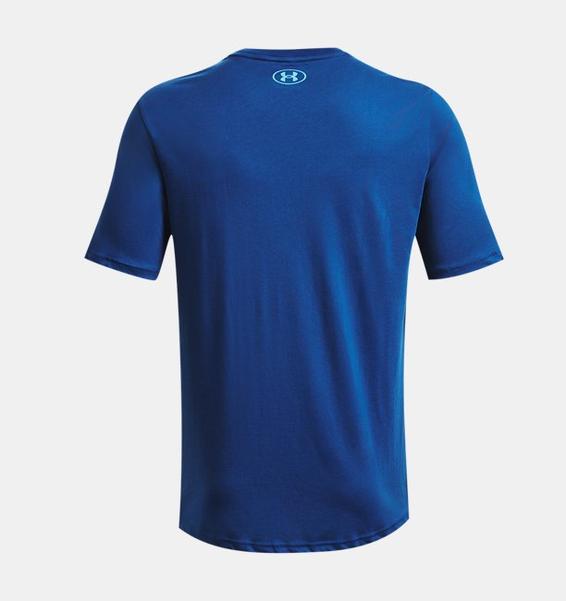 Mavi Erkek Project Rock Training Kısa Kollu