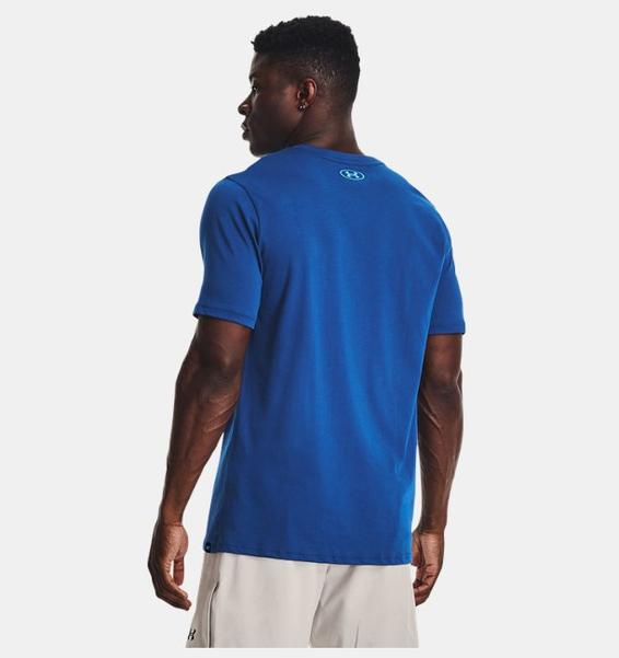 Mavi Erkek Project Rock Training Kısa Kollu