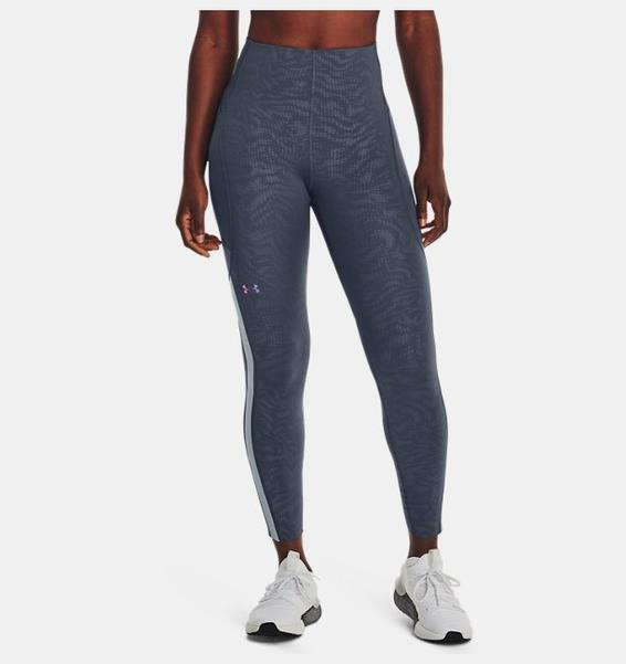Gri Kadın UA RUSH™ Baskılı Perf Tayt