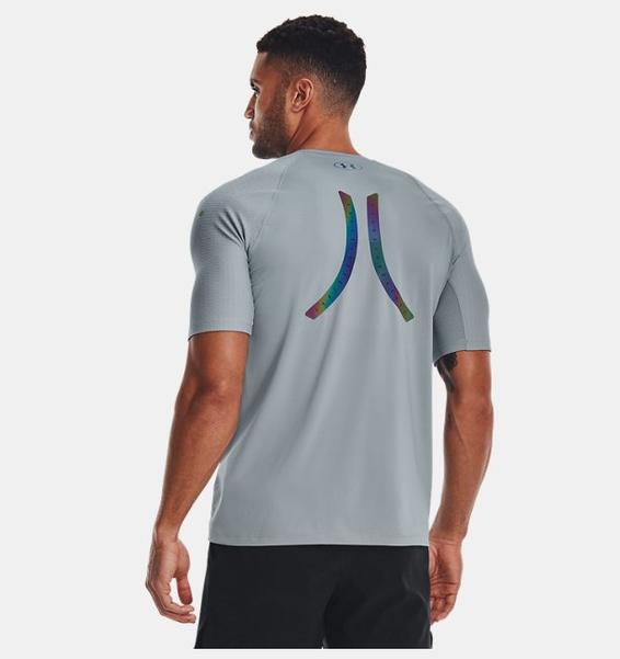 Mavi Erkek UA RUSH™ SmartForm Kısa Kollu