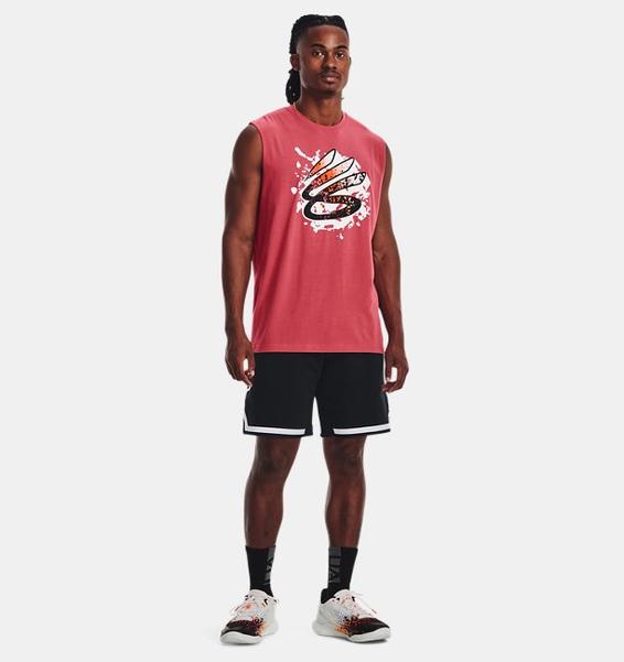 Kırmızı Erkek Curry Sleeveless Tişört