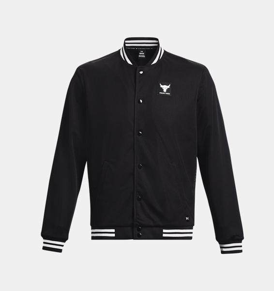 Siyah Erkek Project Rock Mesh Varsity Mont