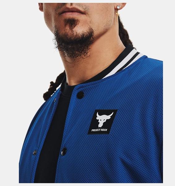 Mavi Erkek Project Rock Mesh Varsity Mont