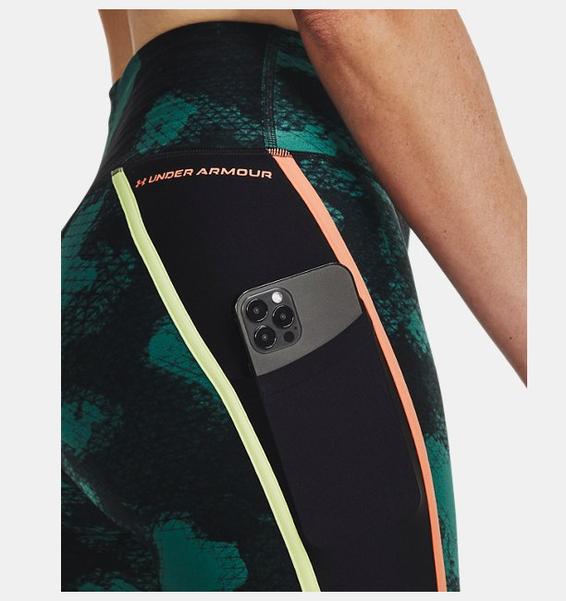 Yeşil Kadın Project Rock HeatGear® Baskılı Bilekte Tayt