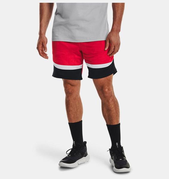 Kırmızı Erkek UA Heatwave Hoops Şort