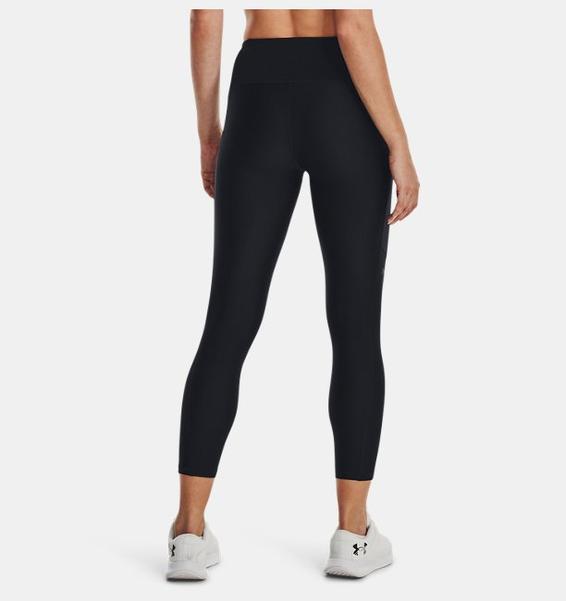 Siyah Kadın HeatGear® No-Slip Waistband Bilekte Tayt