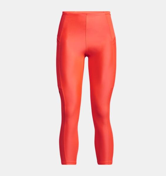 Turuncu Kadın HeatGear® No-Slip Waistband Bilekte Tayt