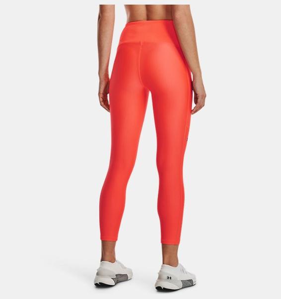 Turuncu Kadın HeatGear® No-Slip Waistband Bilekte Tayt