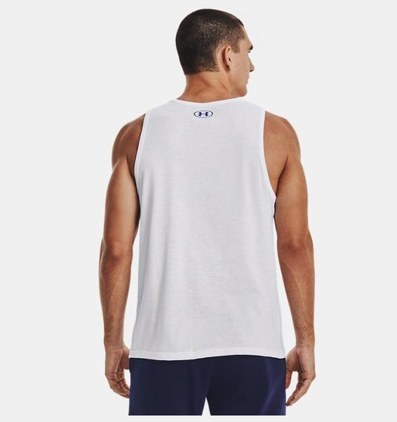 Beyaz Erkek UA Sportstyle Logo Atlet