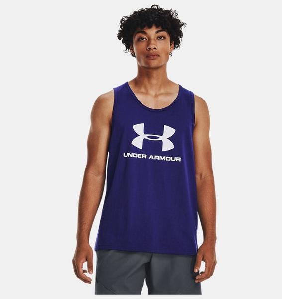 Mavi Erkek UA Sportstyle Logo Atlet