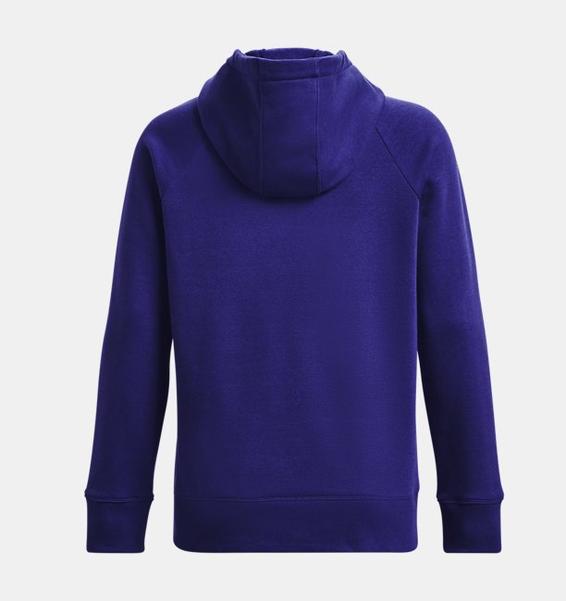 Mavi Kadın UA Rival Fleece Logo Kapüşonlu Üst