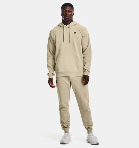 Kahverengi Erkek UA Rival Fleece Eşofman Altı