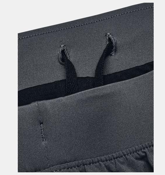 Gri Erkek UA Launch Koşu 9" Şort